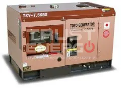 Дизельный генератор Toyo TKV-7.5SBS с АВР В кожухе Kubota trustenergo.ru Дизельный генератор Toyo TKV-7.5SBS с АВР В кожухе Kubota trustenergo.ru
